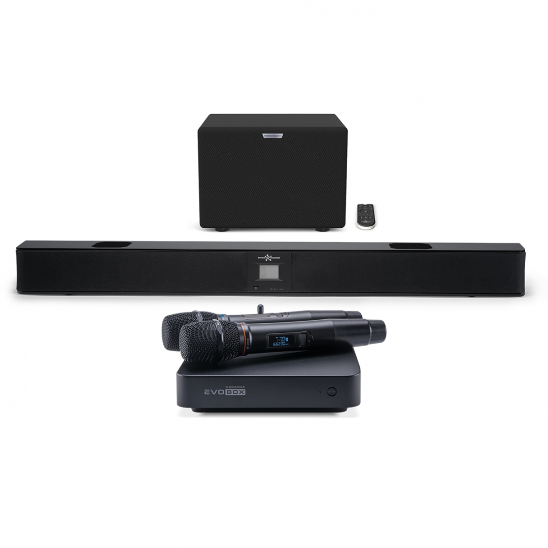 караоке-комплект EVOBOX Plus + EvoSound Bar (саундбар с караоке) в Бирске