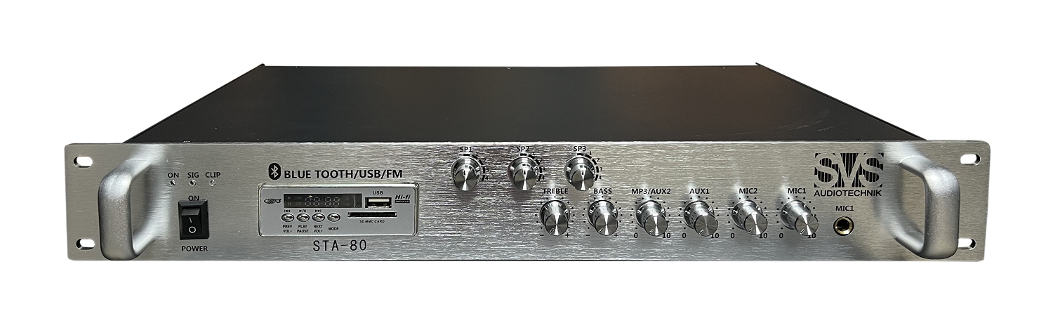 SVS Audiotechnik STA-80 Микшер-усилитель для систем Public Address в Бирске