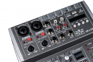 SVS Audiotechnik mixers AM-4 DSP Аналоговый микшерный пульт, 4-канала в Бирске